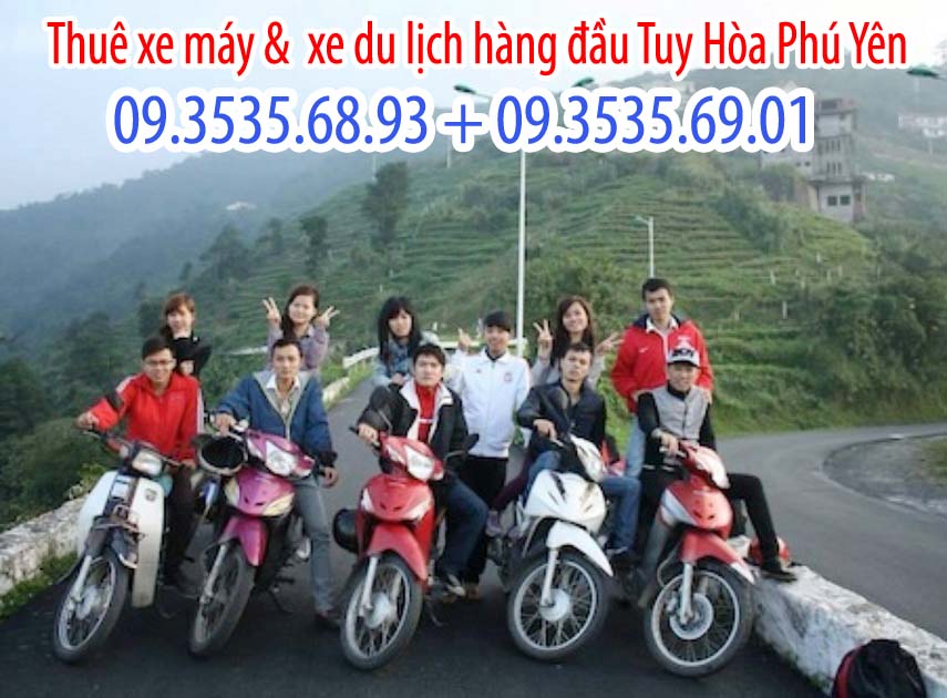 cho thuê xe máy ở phú yên