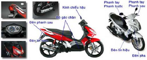 kiểm tra xe trước khi thuê xe máy tại phú yên