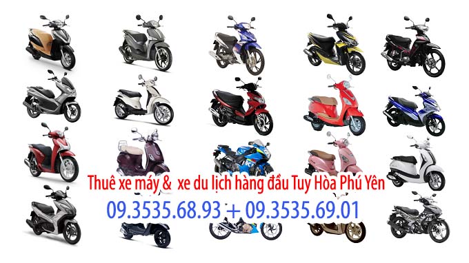thuê xe máy ở phú yên