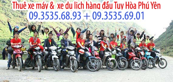 thuê xe máy ở tuy hòa
