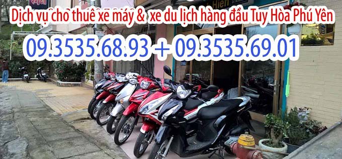 thuê xe máy phú yên