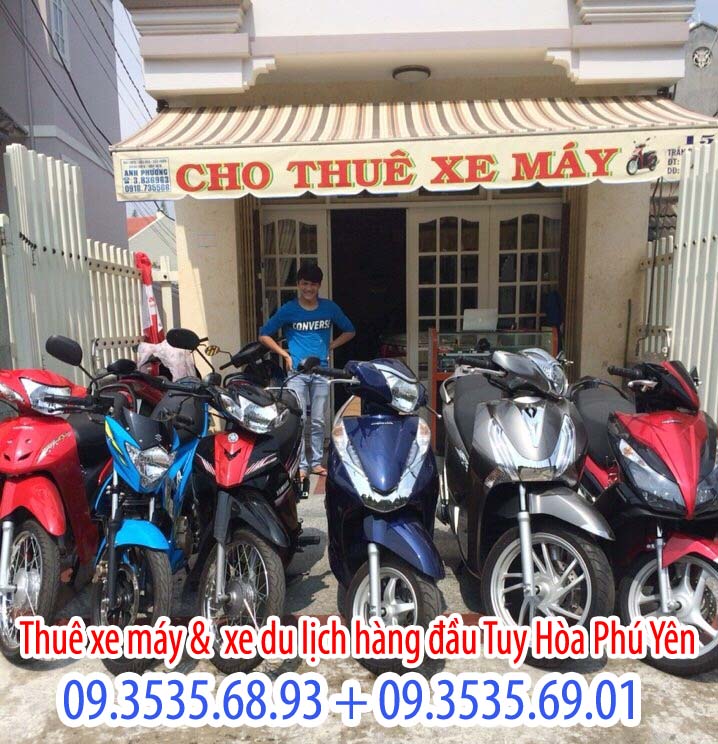 thuê xe máy tuy hòa